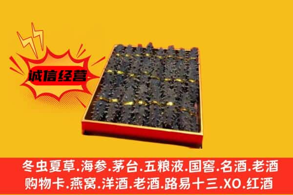 麟游县回收海参